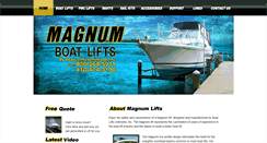 Desktop Screenshot of magnumlift.com
